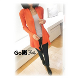 Kathrine Korean Asymmetric Long Cardigan Sweater